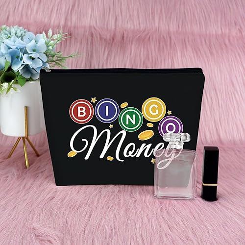 Vista 34 de Sfodiary Bingo Game Lover Gift Bingo Dinero Maquillaje Bolsa Casino Amantes Regalo para las Mujeres Cosméticos Bolsa de Bingo Jugador de Bingo