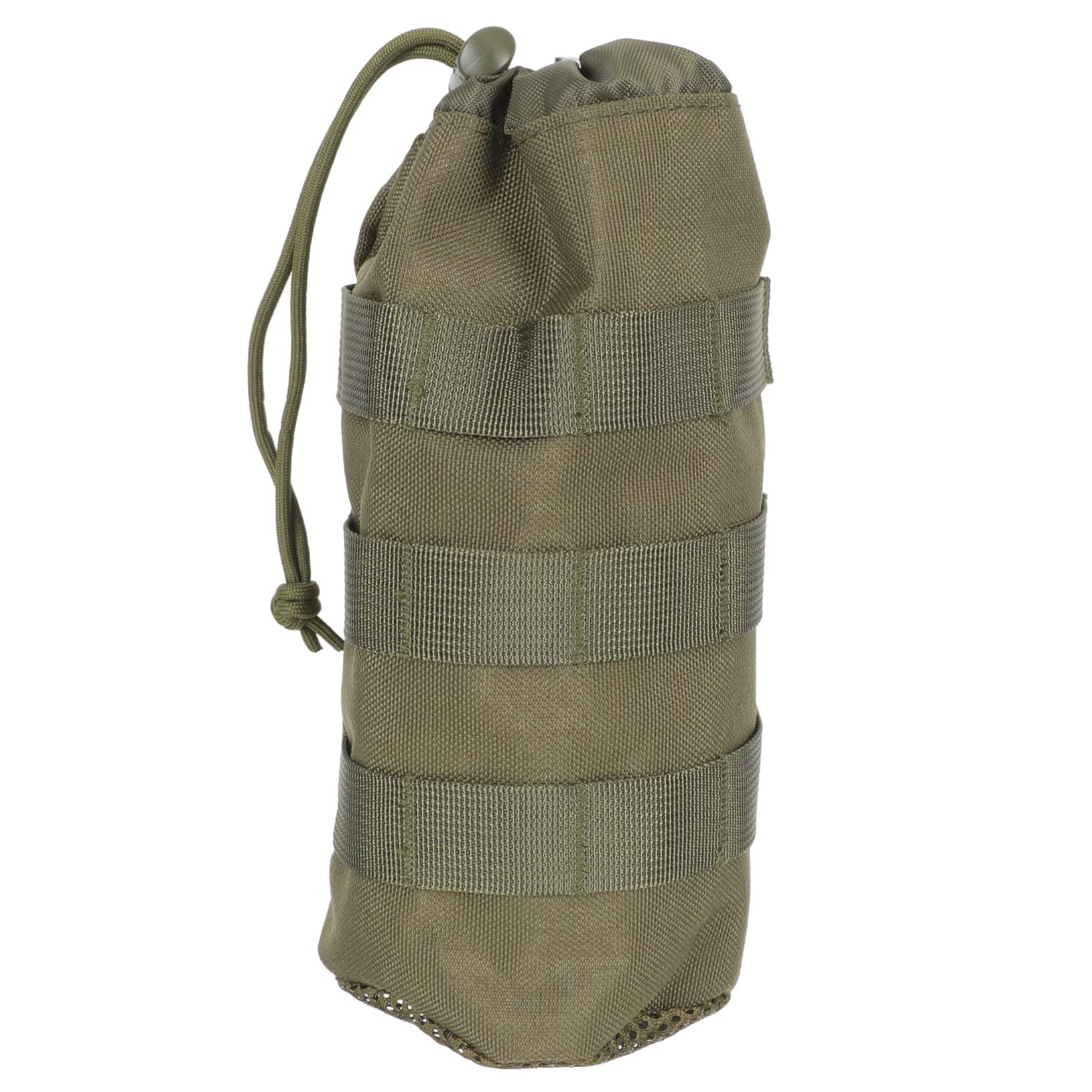 HANABASS 3 Stück Outdoor Wasserflaschenhalter Praktische Tragetasche für Camping Reisen Schützt Ihre Flasche Kratzern für Radfahren Fitness Militärgrün