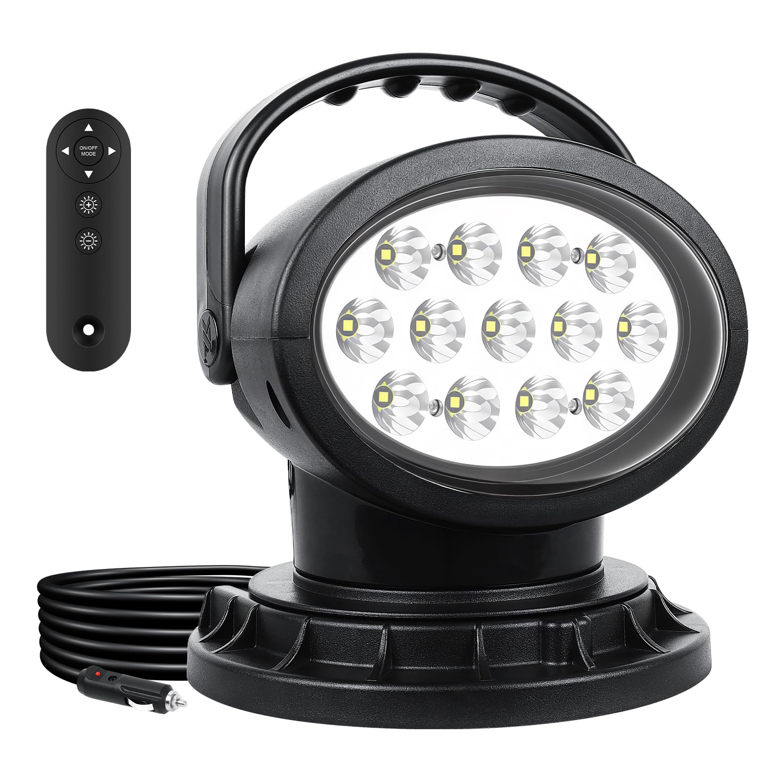 Willpower Imán Foco de Busqueda 39W Lámpara Trabajo LED Portatil Luz 12V