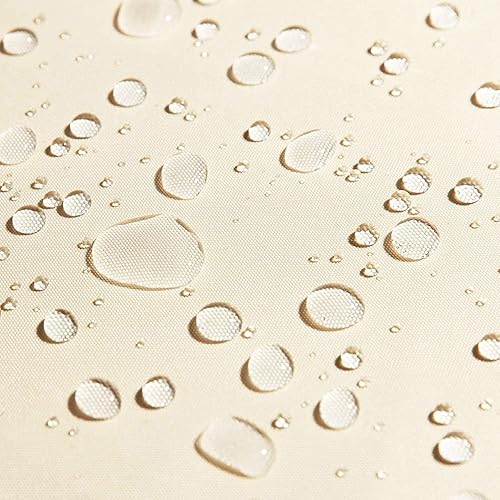 NyShine Toldo impermeable de 6.5 x 10 pies, rectangular, con bloqueo UV, refugio para patio al aire libre, patio, césped, jardín, cochera