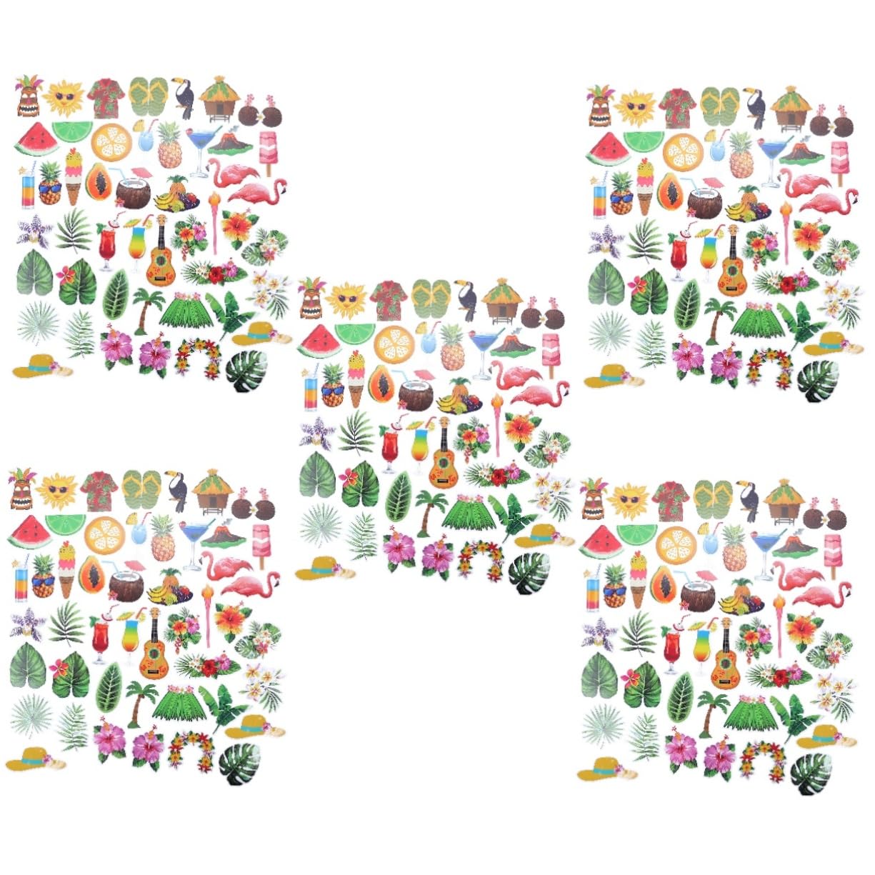 Autocollants Hawaii Operitacx de scrapbooking pour décorer vos gourdes et carnets
