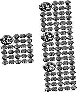 DOITOOL 200 Pcs Flowerpot Spacer Potted Plants Round Planter Succulants Flower Pot Hole Pad Bottom Grid Mat Mesh Plant Pot Hole Mesh Pad Planter Hole Pad Planter Hole Bottom Net Plastic