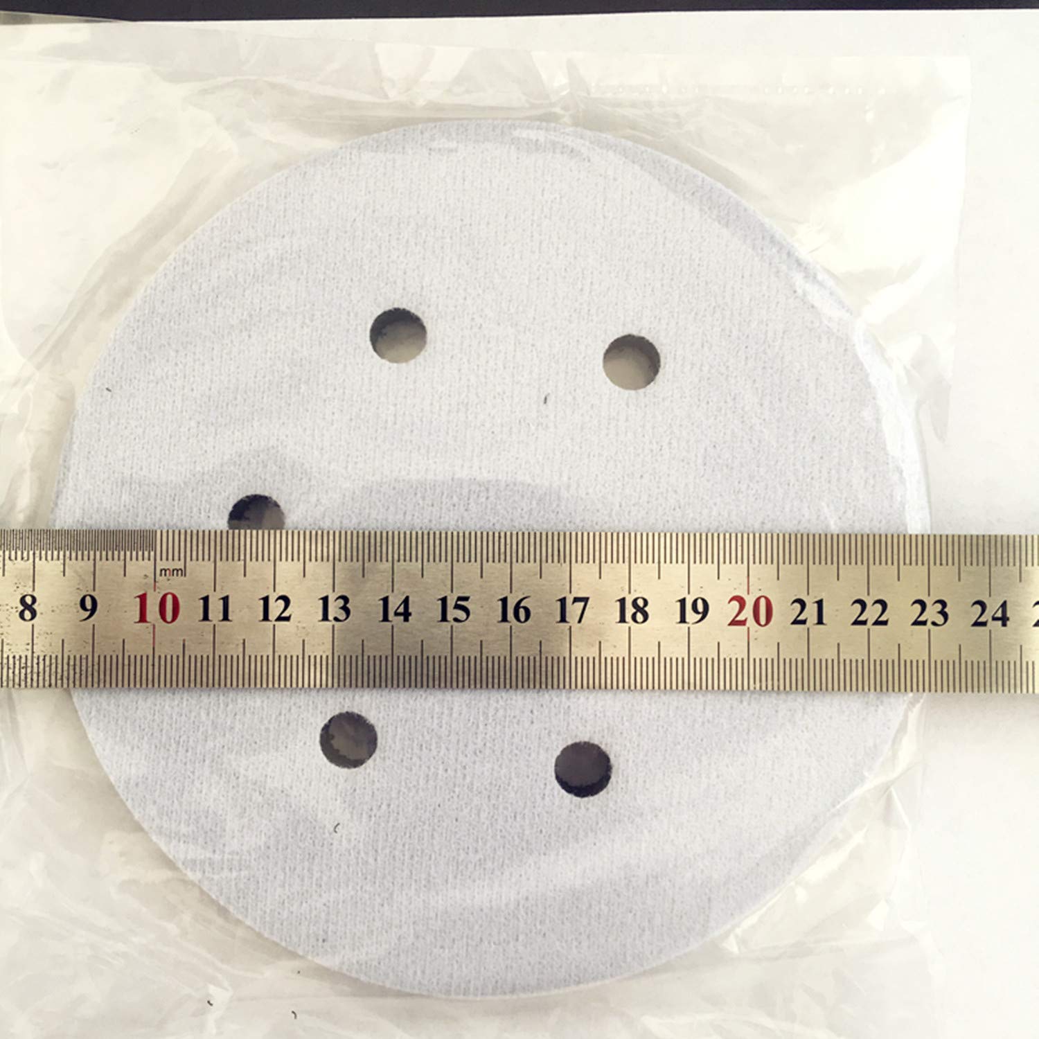 PPX miękka gąbka polerska, 150 mm średnicy Soft Buffer Interface poduszka Pad do płatków szlifierskich (6 otworów)