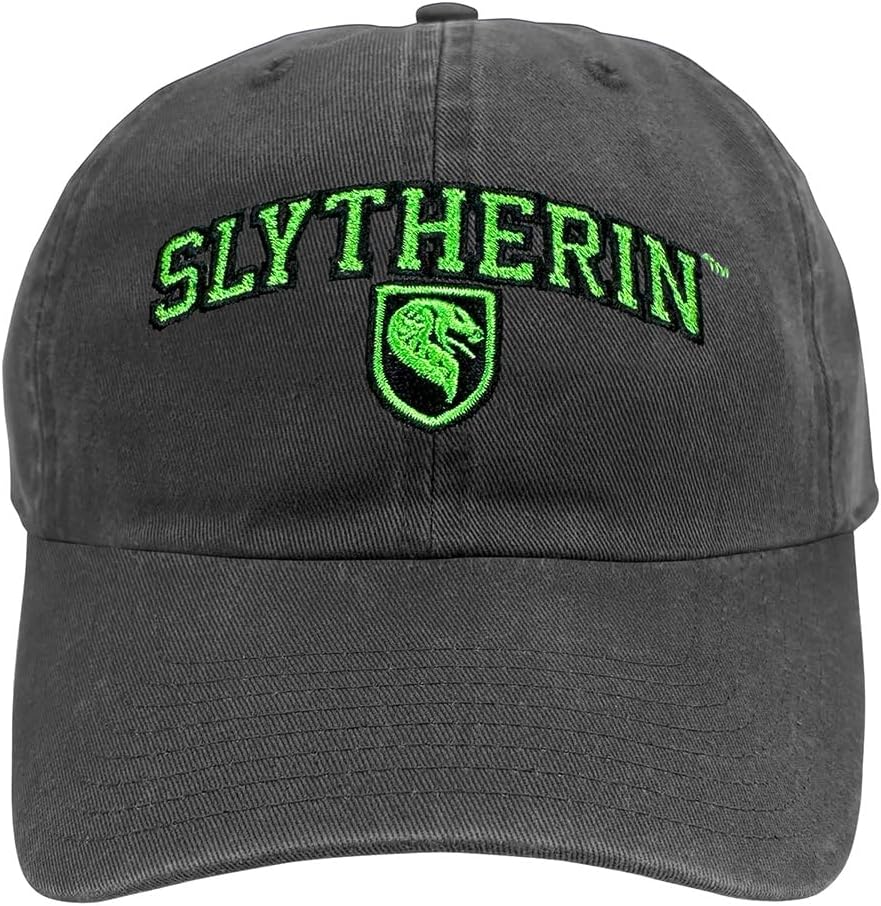 Popfunk Harry Potter Houses Arch Dad Hat - The U18 Adjustable Relaxed-Fit Cap - Unisex for Men and Women