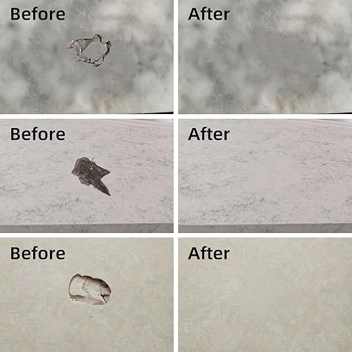 Miniatura 4 de Kit de reparación de azulejos y granito, piedra de porcelana de mármol y encimeras de cuarzo, kit de reparación para astillas, abolladuras, grietas,