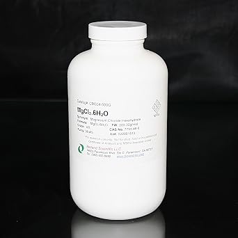 Magnesium Chloride hexahydrate, MgCl2.6H2O, AR Grade, 500g
