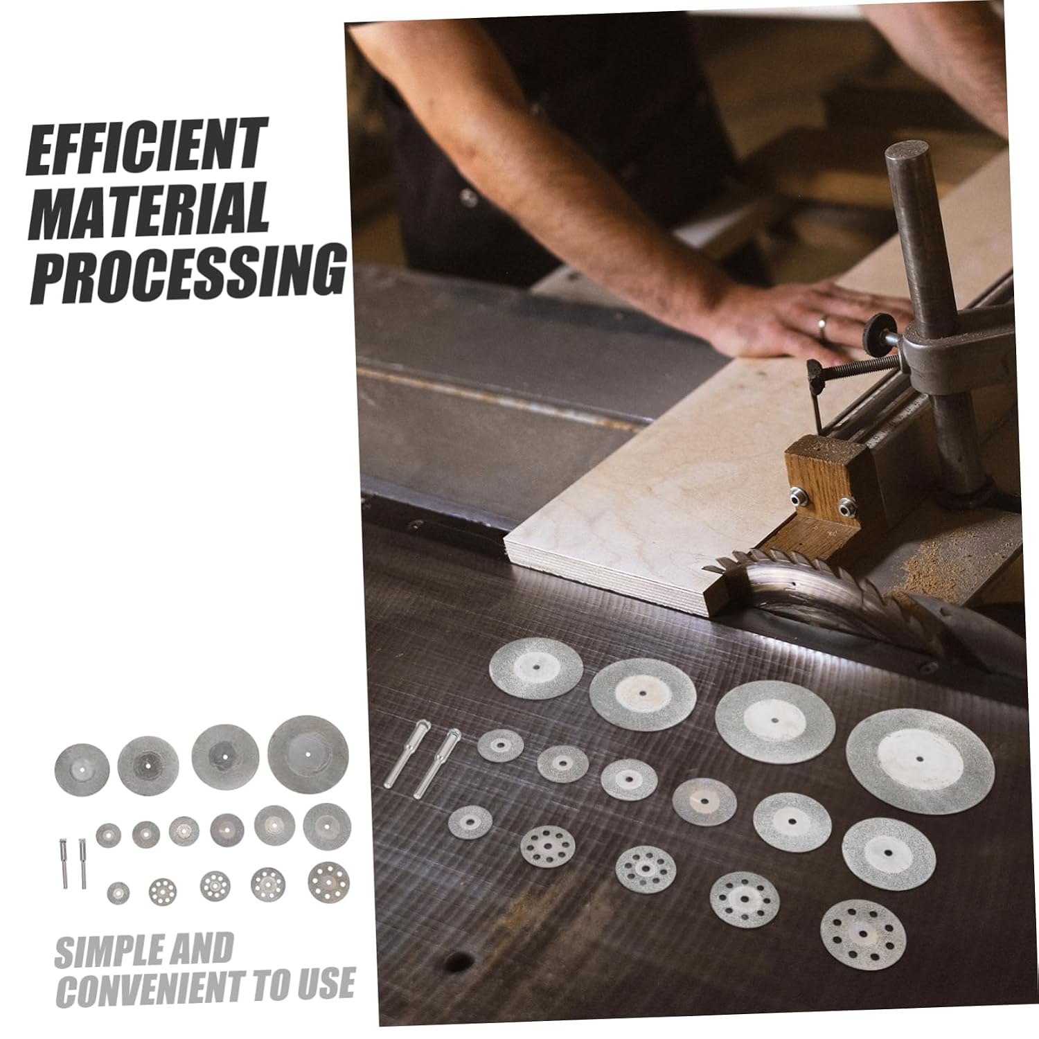Artibetter 1set Sand Cutting Wheels for Angle Grinders Precision Cutting Discs for Tile and Compatible Rotary Tools Kit Connecting Rods