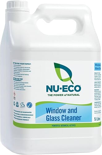Bio-degradable Window and Glass Cleaner (5L) | with Powerful Botanical Actives