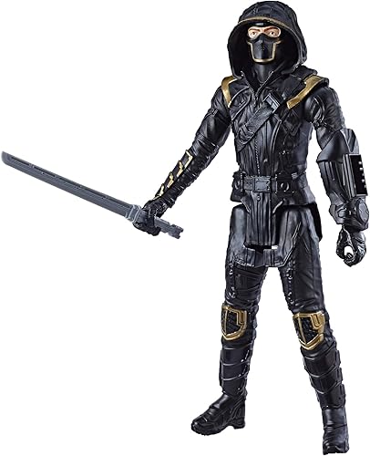 Avengers Marvel Figura de acción de Ronin de 12 pulgadas, Endgame Titan Hero Series, con puerto Titan Hero Power FX