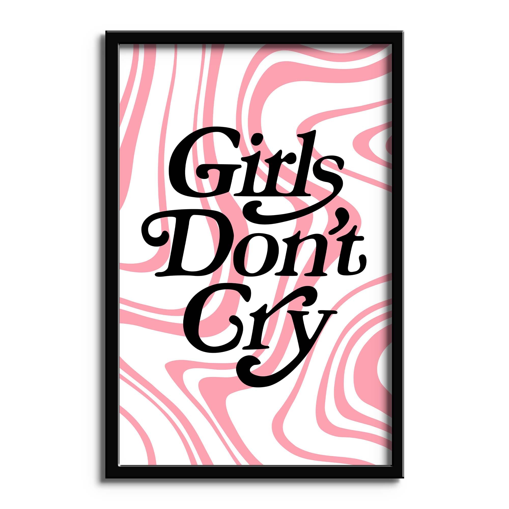 Artinframe Girls Don't Cry Wall Art Photo Frame | Inspirational