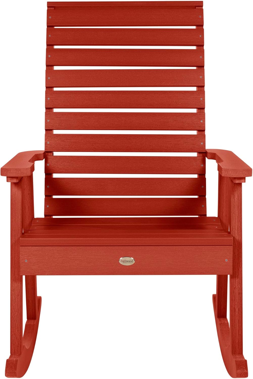 Highwood Weatherly Rocking Chair, Rustic Red