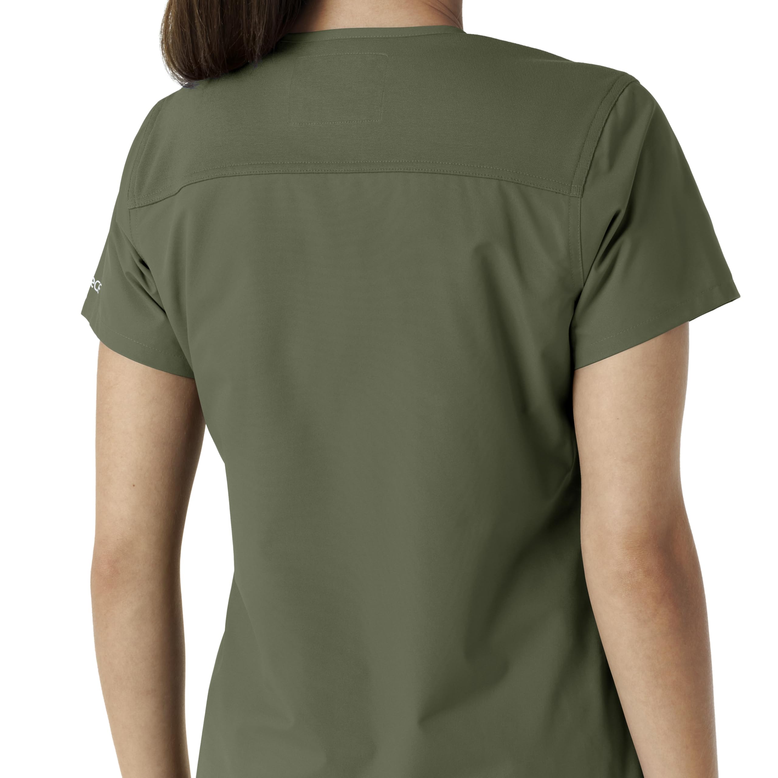 Carhartt Damski top z dzianiny z dekoltem w serek (1 szt.), Oliwka, XXL