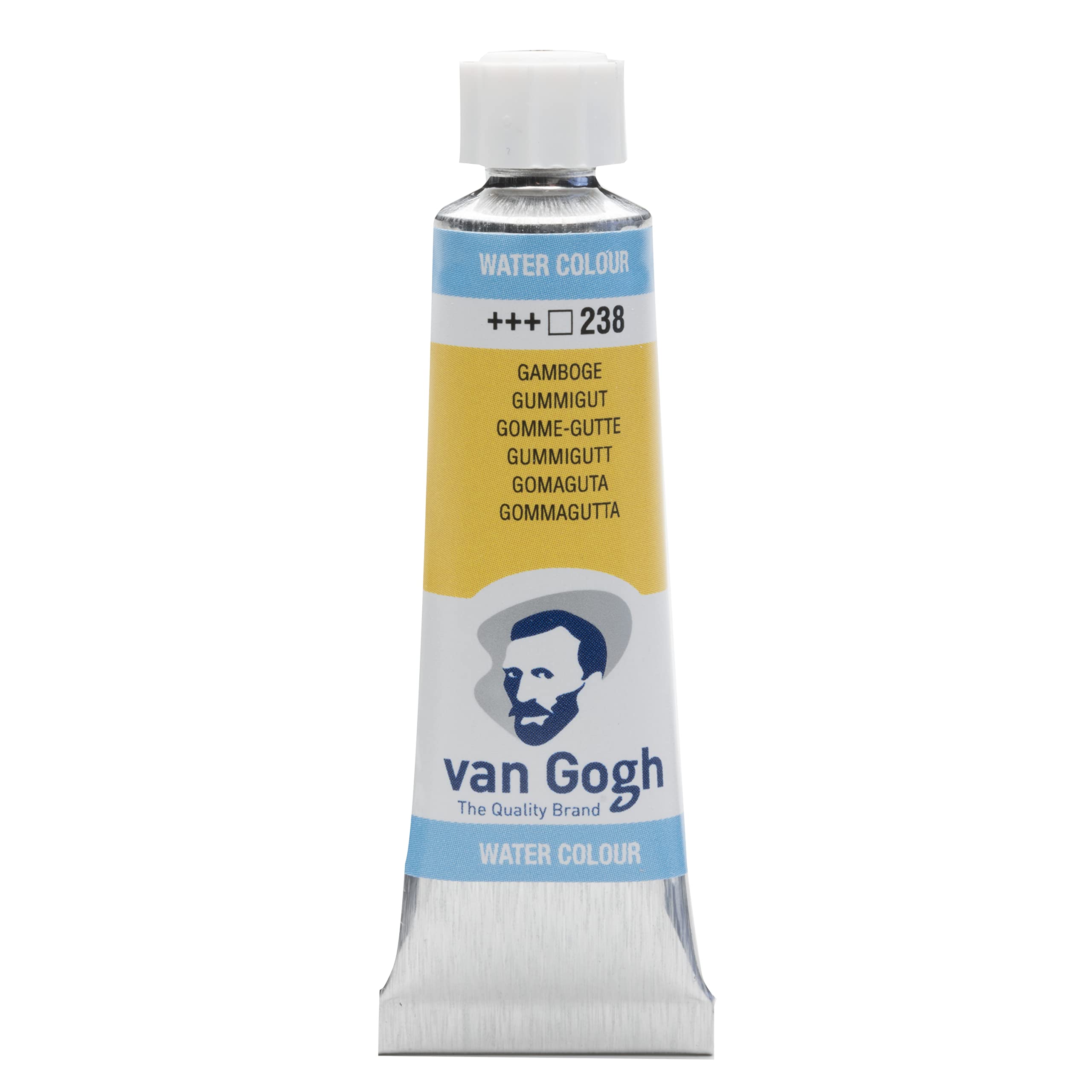 Van Gogh Watercolour Paint, 10ml Tube, Gamboge 238