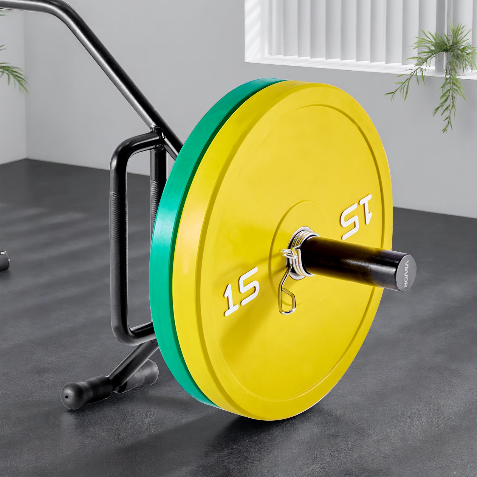 VEVOR Sześciokątny drążek pułapkowy, otwarta rama, sześciokątna sztanga 50 mm, nośność 360 kg, drążki z radełkowanymi uchwytami, sprzęt do podnoszenia ciężarów i treningu siłowego, domowa siłownia do