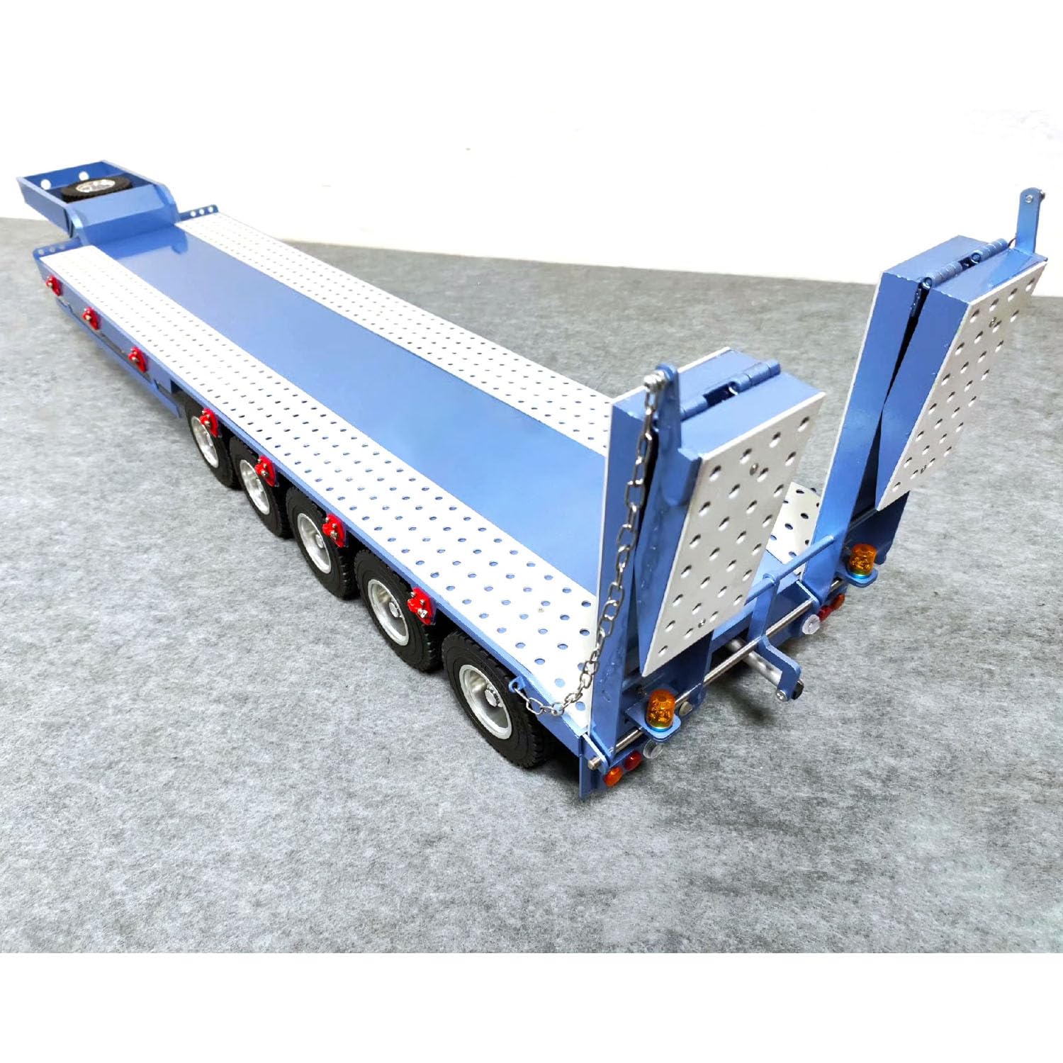TOUCAN RC HOBBY 5 Achsen Metall Sattel auflieger für 1/14 RC Traktor LKW Fernbedienung Dumper Cars