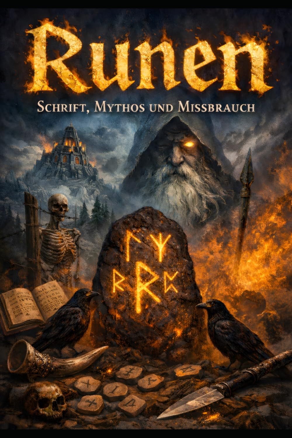 Runen: Schrift, Mythos und Missbrauch – Die Geschichte der Runen, nordische Mythologie, Wikinger, germanische Kultur und ihre wahre Bedeutung