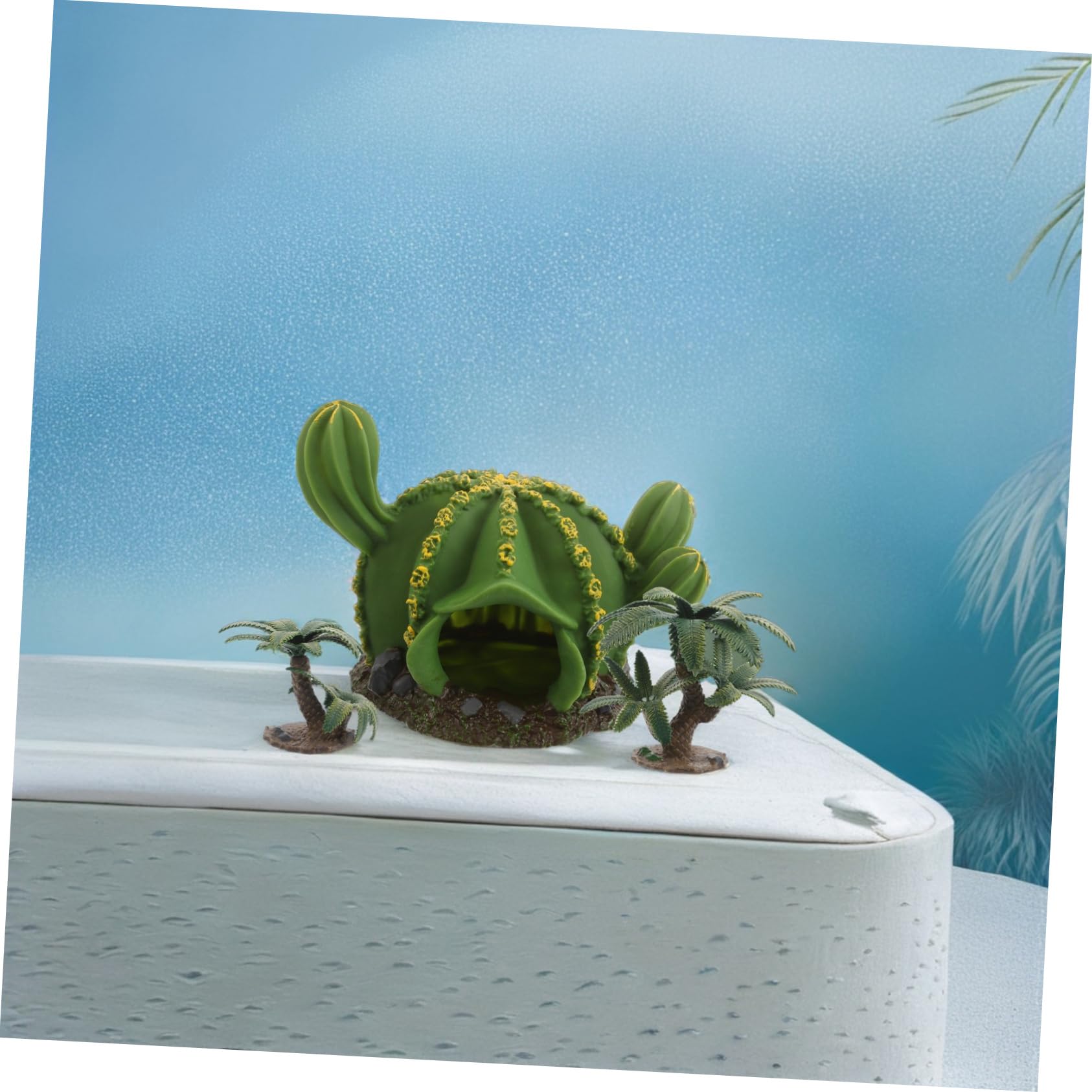 TOYANDONA 3pezzi Alberi in Miniatura di Realistiche Decorazioni Paesaggistiche per Acquari e Habitat di Rettili Accessori per Cactus e Piante del Deserto in Miniatura