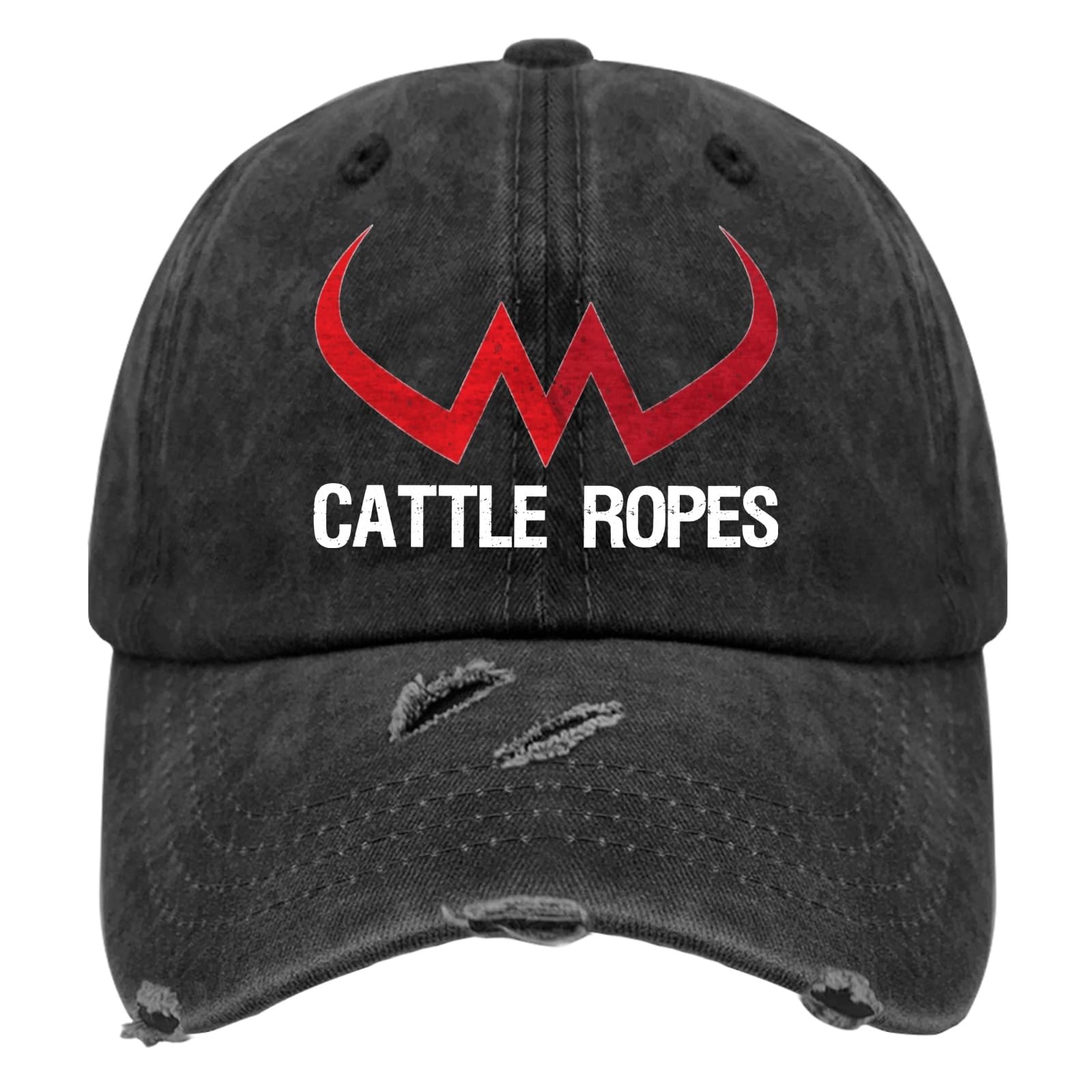 Cow Ropes Hat Cattle Hats for Men,Cool Caps for Women for Running Hiking