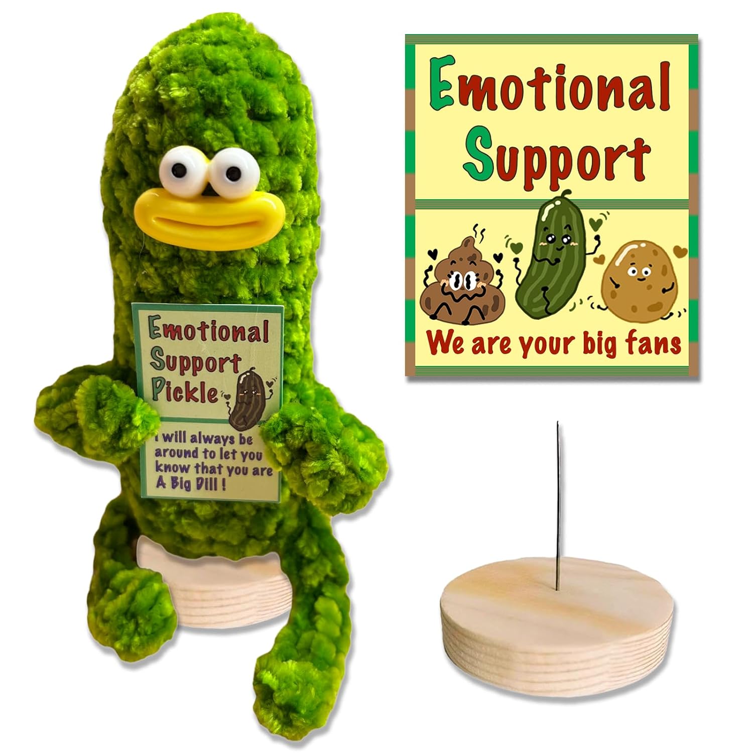 KivTovMo 5PCS Handmade Crochet Bomb Decor - Funny Stress Relief Gift, Desk & Home Decor, Emotional Support Toy - View #10