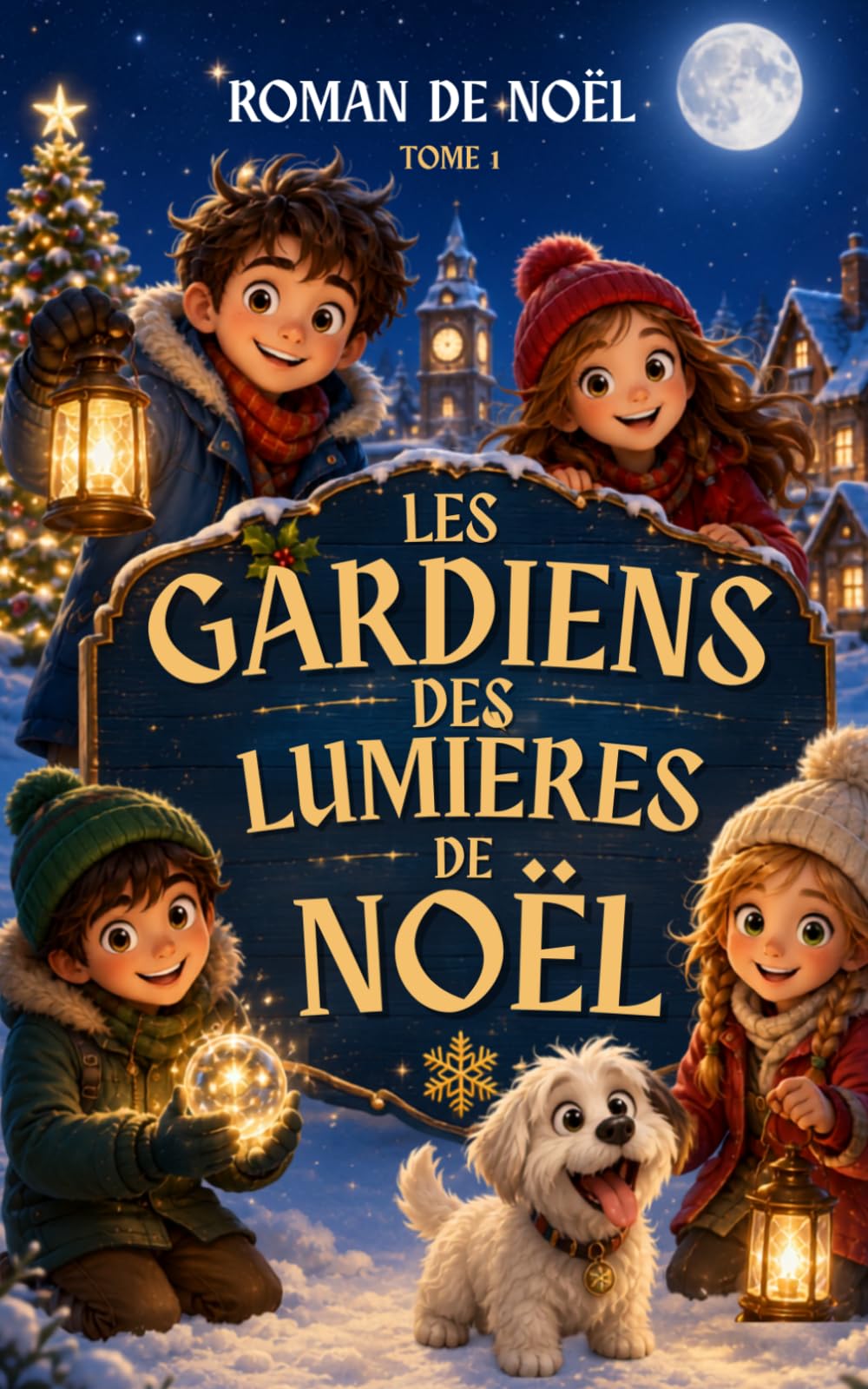 LES GARDIENS DES LUMIÈRES DE NOËL: TOME 1 : Un roman jeunesse de Noël plein d’aventure, de mystère, d’amitié et de magie hivernale pour les enfants de ... les jeunes de 8 à 12 ans Édition 2026-2027)