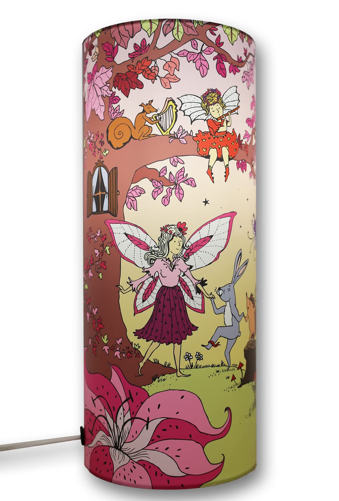 R&M Coudert - Lampe de chevet enfants FORET ENCHANTÉE