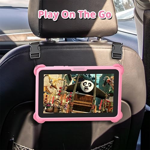 Miniatura 6 de okulaku Tableta para niños, tabletas de 7 pulgadas para niños de 3 a 12 años, tableta para niños pequeños con funda de soporte, tabletas de