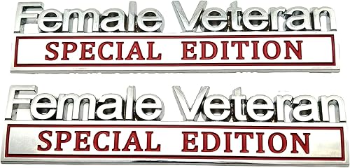 Miniatura 1 de Calcomanías 3D de edición veterana para mujer, emblema 3D, edición veterana para automóvil, edición 3M, emblema de letras para guardabarros,