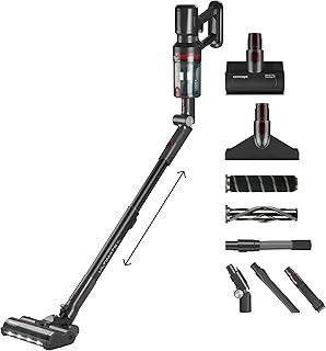 Concept VP6150 Ultimate UV Power - Aspirador de varillas 3 en 1 (29,6 V, 680 ml), color negro