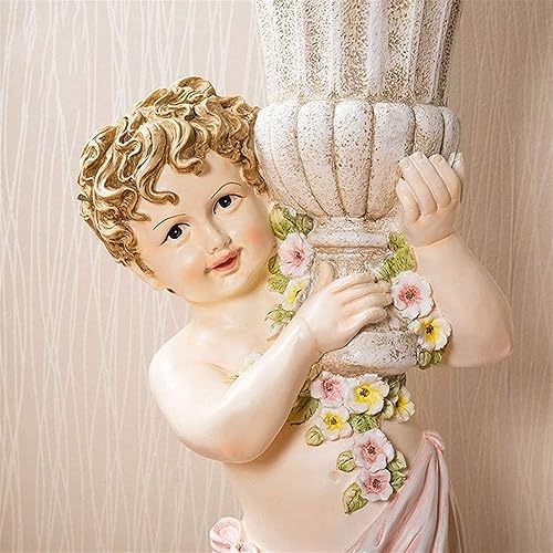 Miniatura 4 de OLOTU Elegante jarrón de resina de 404 pulgadas de alta calidad y aspecto elegante floreros grandes eclécticos para el hogar lindo arreglo floral de