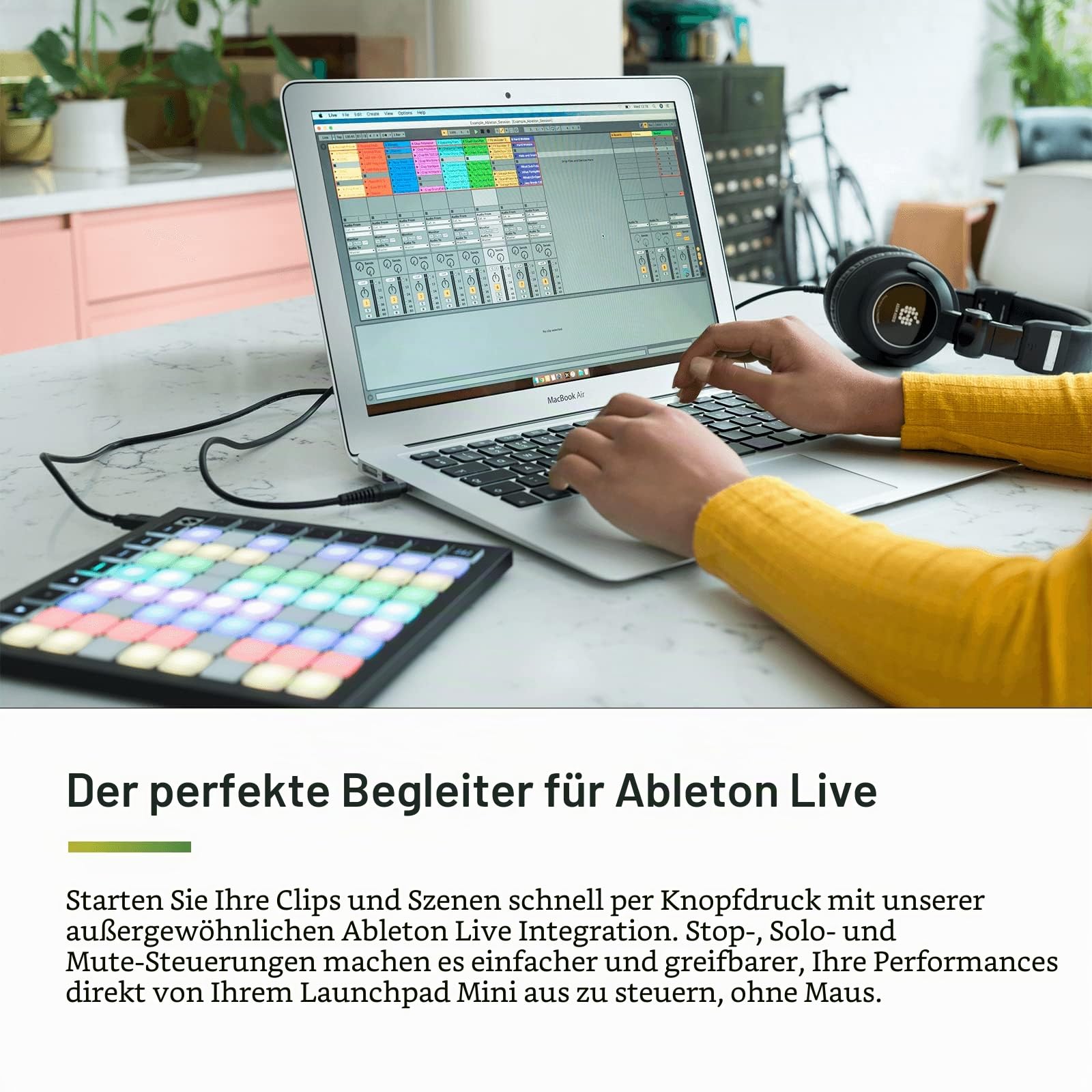 Novation Launchpad Mini MK3 Grid-Instrument f. AbletonLive