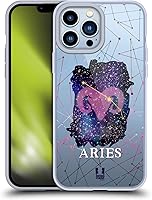 Vista 17 de Head Case Designs Aquarius Zodiac Constellation - Funda de gel suave compatible con Apple iPhone 13 Pro Max