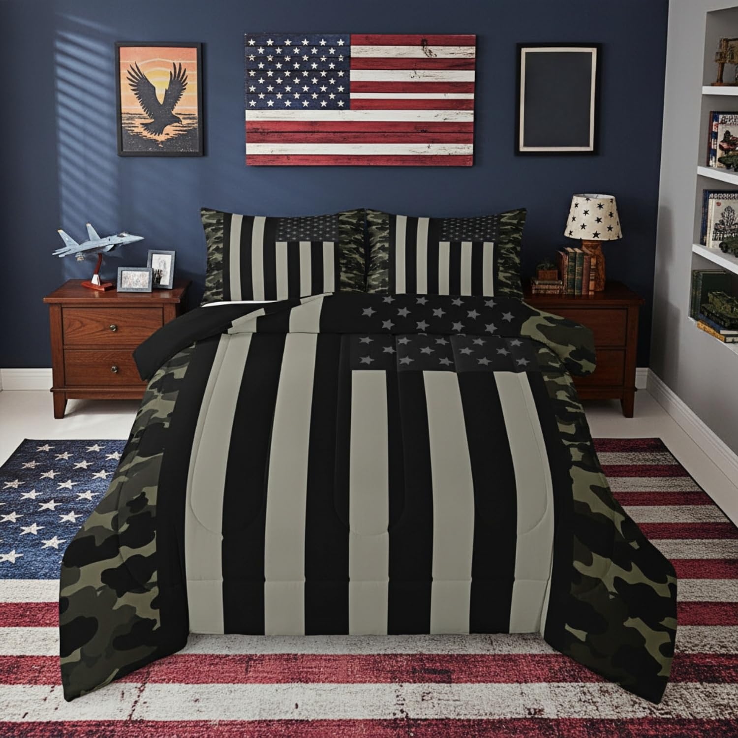Deer Camo Comforter Set - Queen Hunting Bedding -30 Deer Camo Comforter Set - Queen Hunting Bedding -30