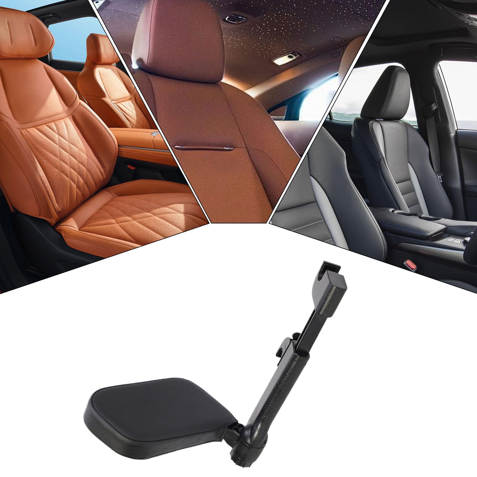 Oreiller de Cou Voiture Ajustable Respirant Portable Automobile