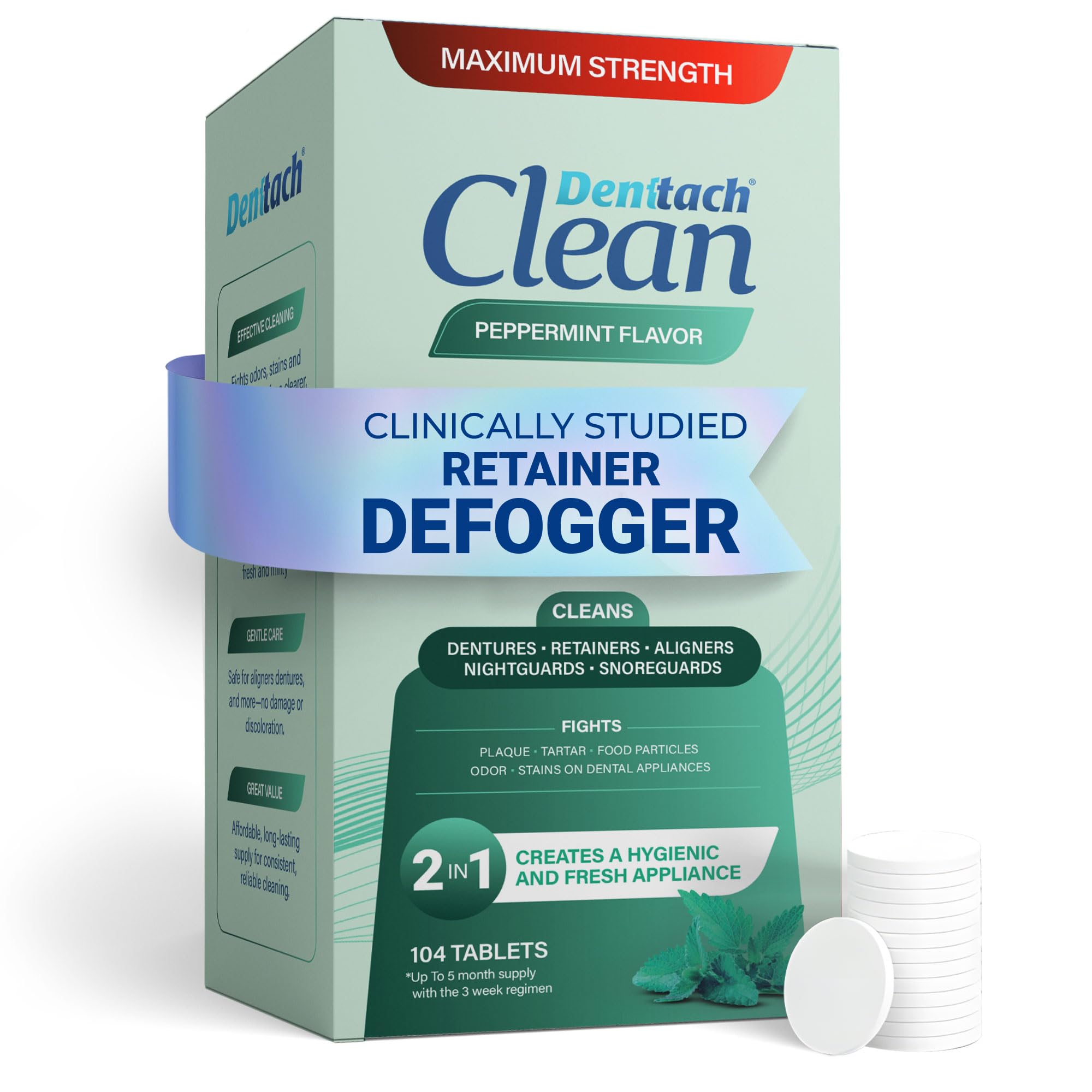 Snapklik.com : Denttach Clean Retainer Cleaner And Defogger, Retainer ...