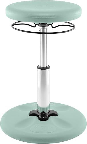 Miniatura 96 de Kore - Silla de altura ajustable, asiento activo para niños, adolescentes: Mejor que una pelota de equilibrio, asientos flexibles para aula. Negro