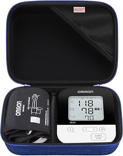 Miniatura 8 de BOVKE Funda de transporte para Omron Serie 5 Monitor de presión arterial inalámbrico para el brazo superior OMRON BP5250  BP7250  BP7200 Monitores y