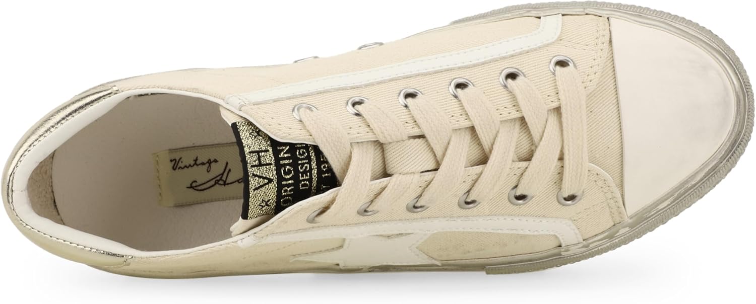 Vintage Havana Women’s Alive Fashion Sneakers | Casual Lace up Shoes | Low Top | Comfortable Walking Shoes - Image 5