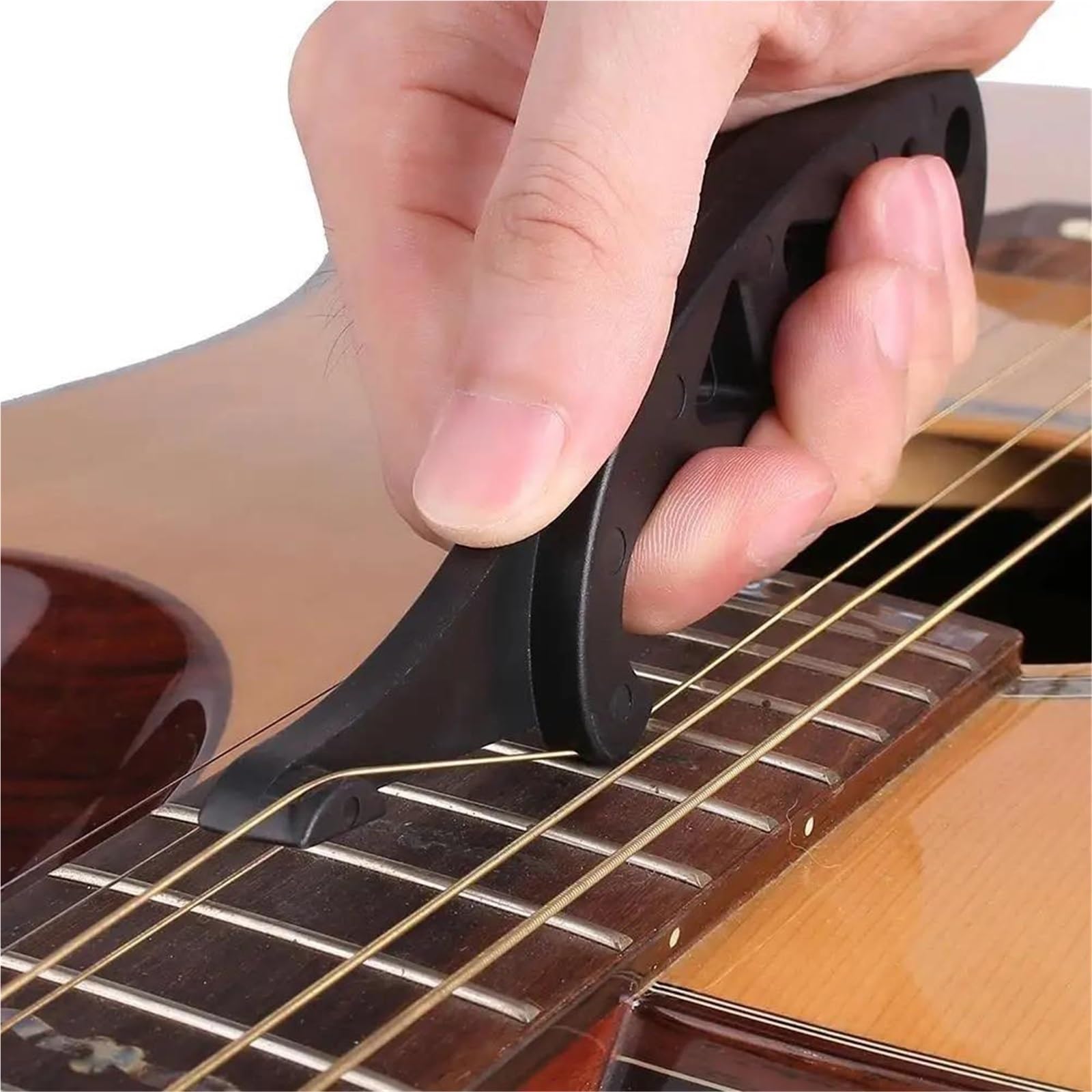 Narzędzia do gitar Narzędzie Do Strun Gitarowych Plastikowe Nosze Gitary Elektrycznej Instrumenty Muzyczne Akustyki Na Skrzypce Ukulele