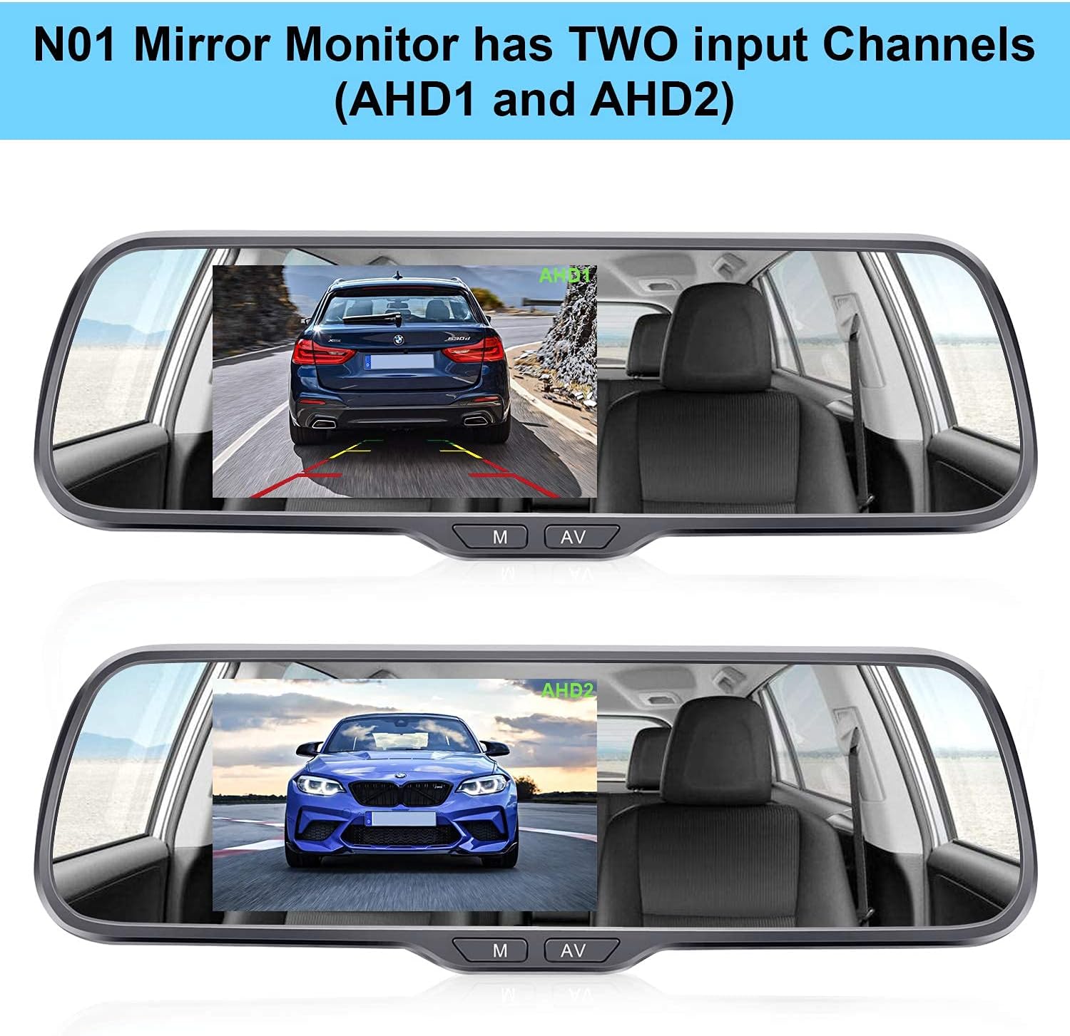 Exсluѕіvе Dіѕсоunt 50% Prісе Backup Camera for Car, AHD 1080P with 5 Mirror Monitor Two Video Channels Rear View Mirror Camera ONE-Wire Plug and Play for Cars SUVs Trucks Rohent N01 Exсluѕіvе Dіѕсоunt 60% Prісе Backup Camera for Car, AHD 1080P with 5 Mirror Monitor Two Video Channels Rear View Mirror Camera ONE-Wire Plug and Play for Cars SUVs Trucks Rohent N01