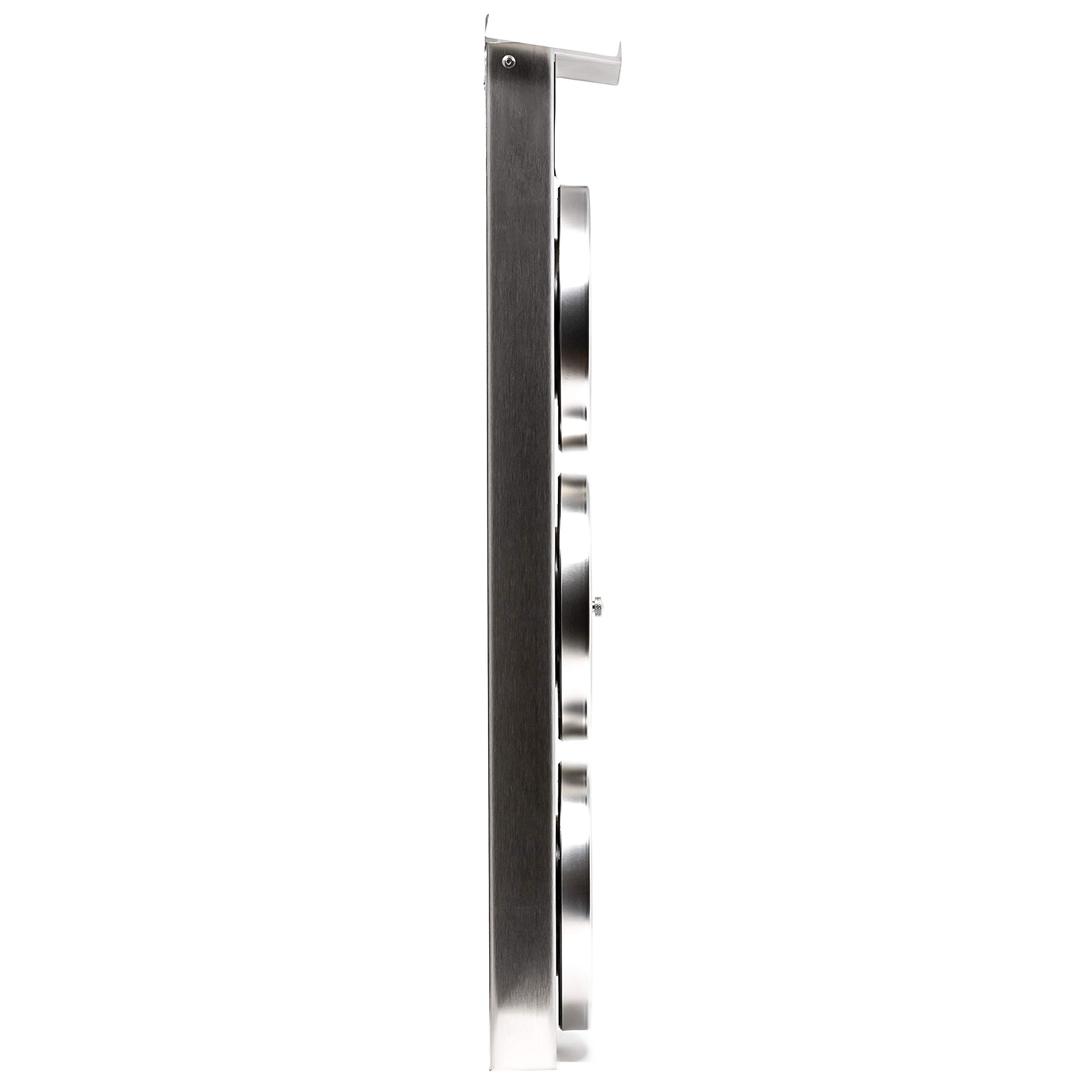 Fischer 803-01, Außenwetterwarte, Glas, Edelstahl, Made in Germany