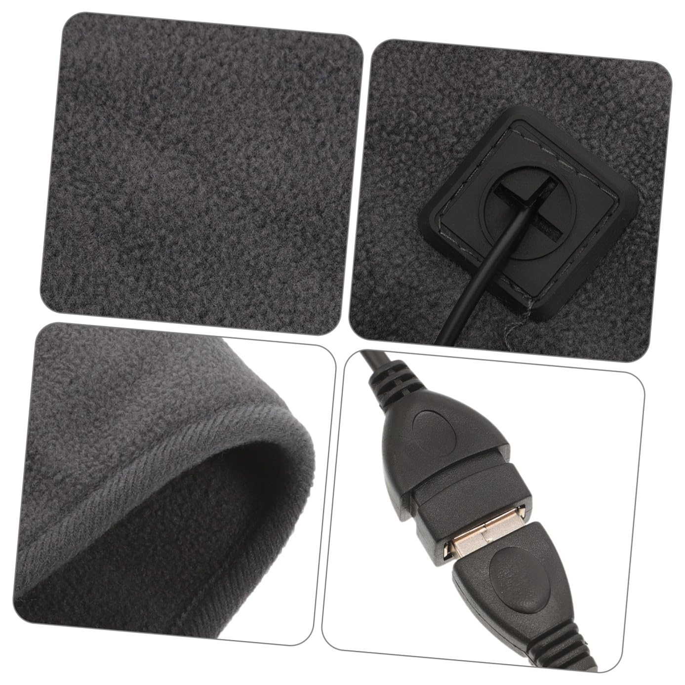 Gatuida Coussin Chauffant pour Animaux de Compagnie Tapis rafraîchissant pour Chiens Tapis Chauffant pour Animaux de Compagnie Coussin Chauffant pour Chat Coussin Chauffant USB pour Chat