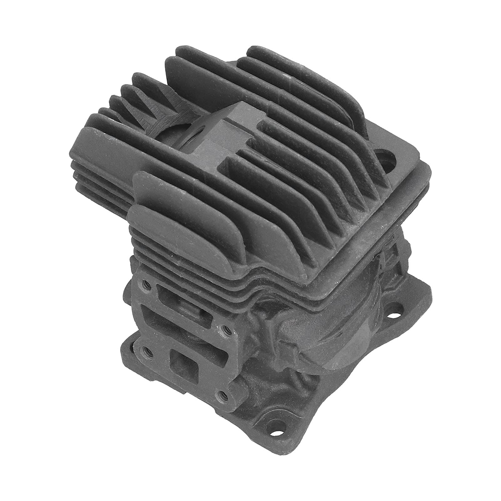 Aramox Zestaw Tłoka Cylindra 40mm Żelazny Zestaw do Przebudowy Cylindra Piły łańcuchowej ze Stopu Aluminium 1145 020 1200 do MS201 MS201T Naprawa i Wymiana Cięcia Ogrodowego