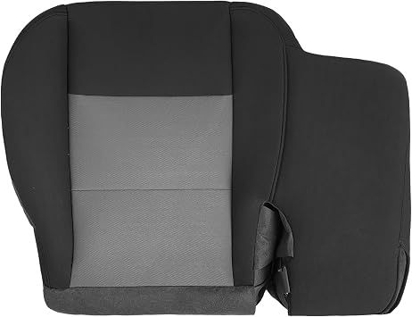 Driver Bottom Cloth Seat Cover for Ford Ranger 03-11 Black Gray