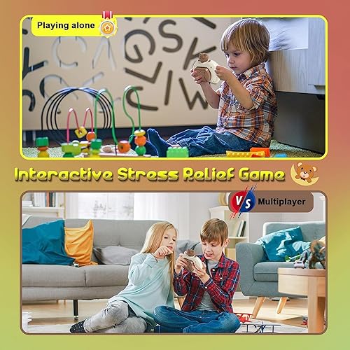 Miniatura 4 de Serie de consolas competitivas de burbujas de empuje rápido, juegos de bolsillo de mano, juguetes de juego de empuje rápido, máquina de juego de