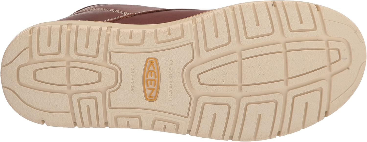 KEEN Utility Men's San Jose 6" Alloy Toe Waterproof Wedge Work Boots - Image 4