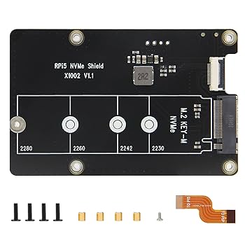 Amazon.com: Geekworm X1002 PCIe to M.2 HAT NVMe SSD PIP PCIe