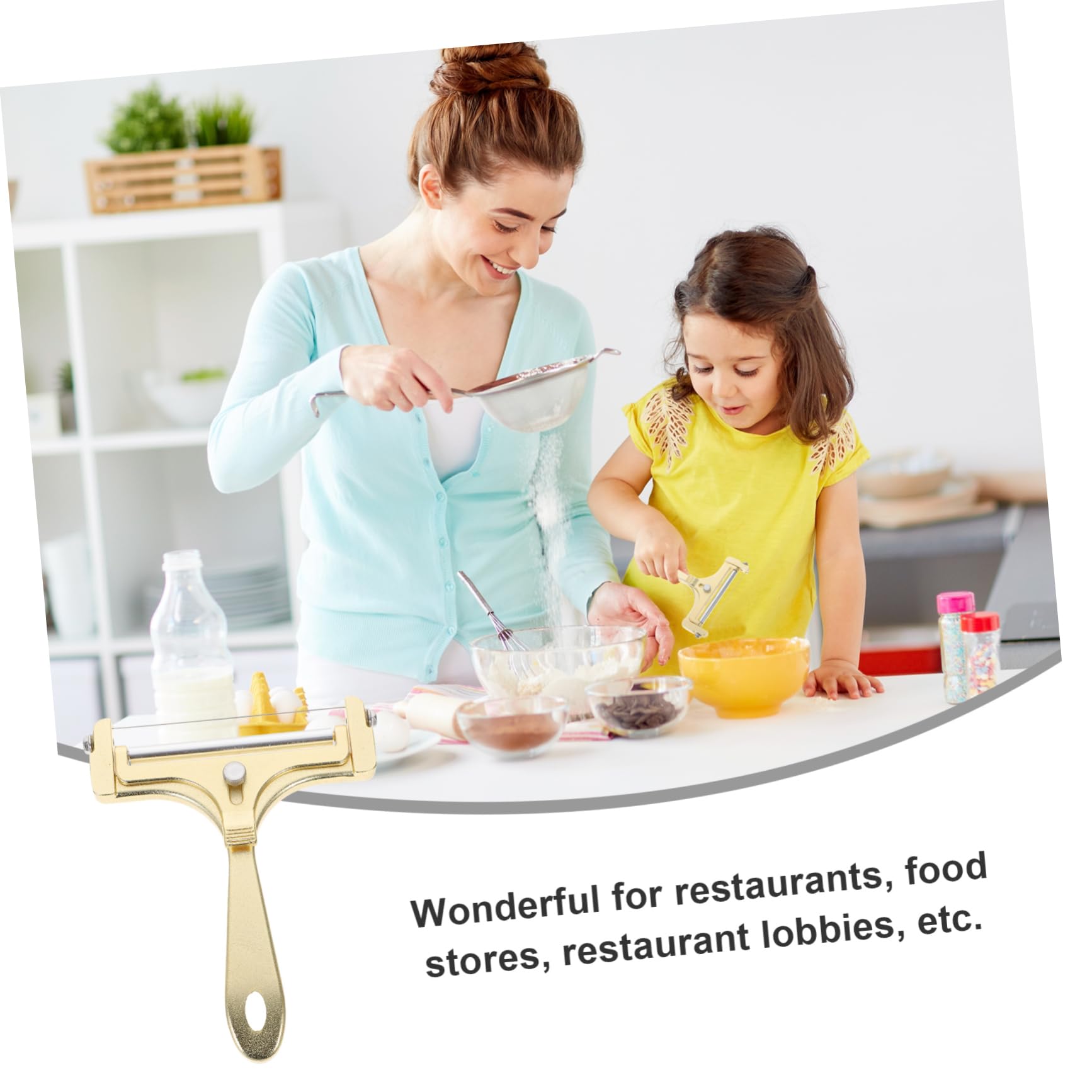 Alipis 1Set Adjustable Cheese Slicer Cutter for Butter Cheese Portable Kitchen Tool for Easy Slicing for Home Cooking