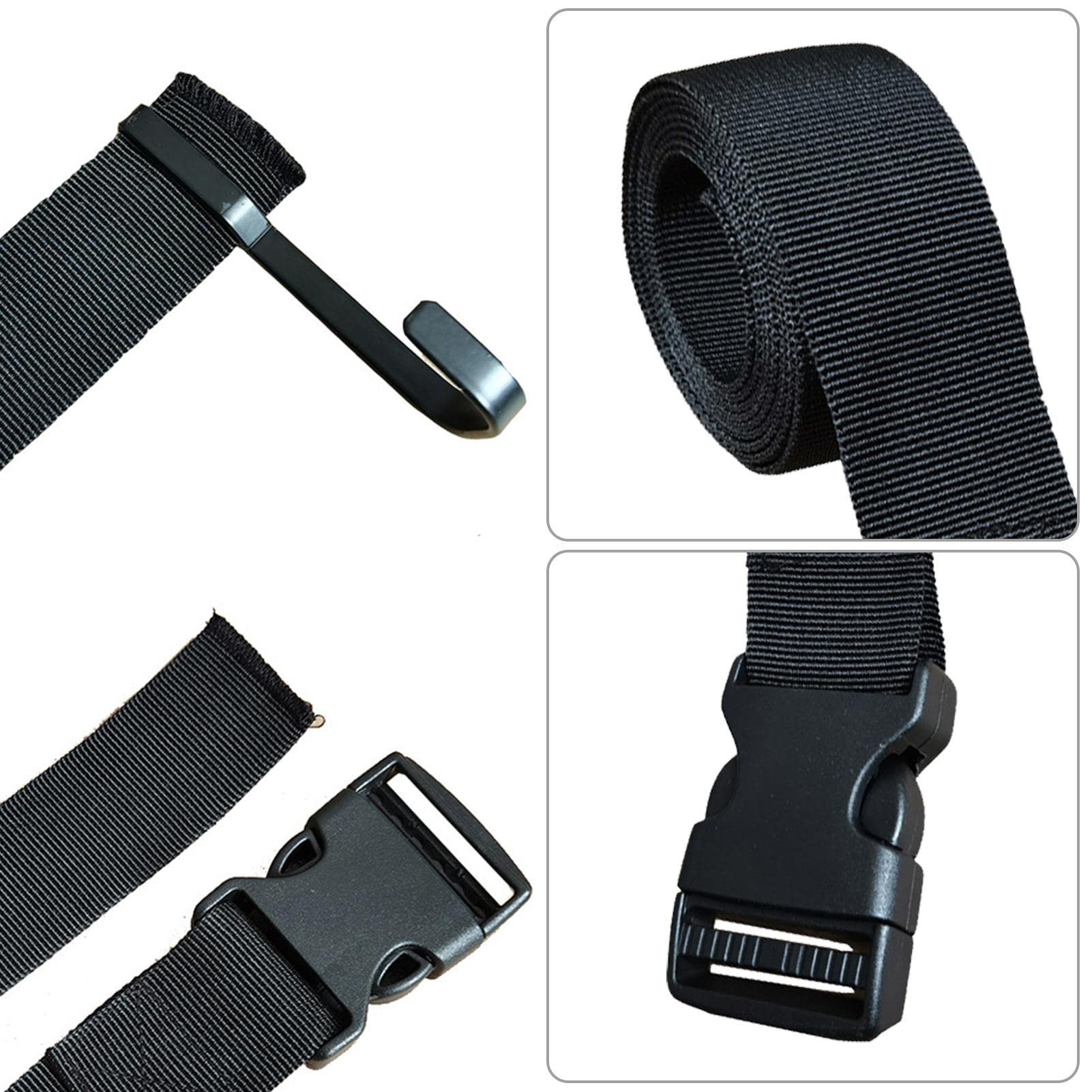 astound Treestand Strap Gear - Percha para accesorios con varios ganchos, soporte para accesorios con múltiples ganchos para equipos de caza, arco, carnero, sillín, binoculares, accesorios de caza