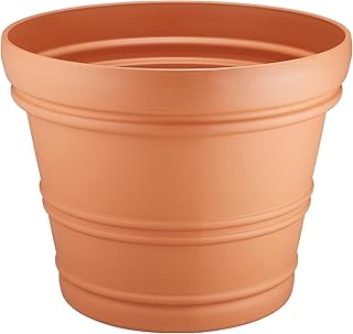 アイリスオーヤマ バレンシアポット ブラウン 199960