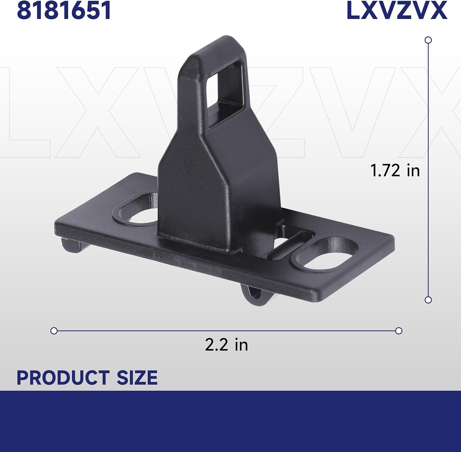 8181651 Washer Door Lock Replacement (2 Pack), compatible with Whirlpool Kenmore washing machines, replaces AP6011711, PS11744910, WPL8181651 WHR8181651
